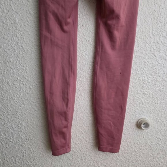 Nike One Mid-Rise Dri-Fit Leggings in Pink Women's Size Small AJ8827 - Picture 6 of 7
